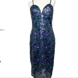 Dress the Population Addison dress size M green